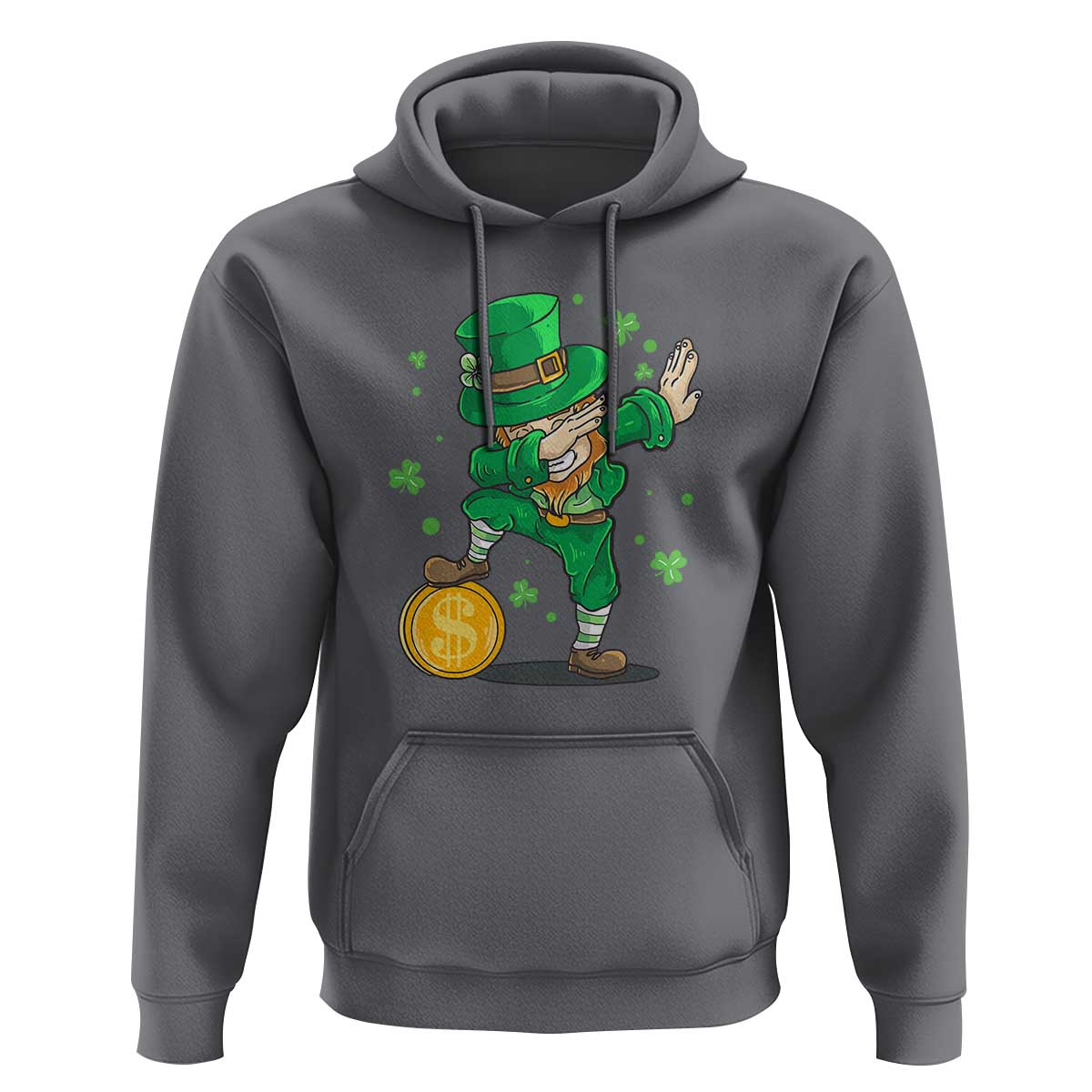 Cute Dabbing Leprechaun Hoodie Funny St Patricks Day