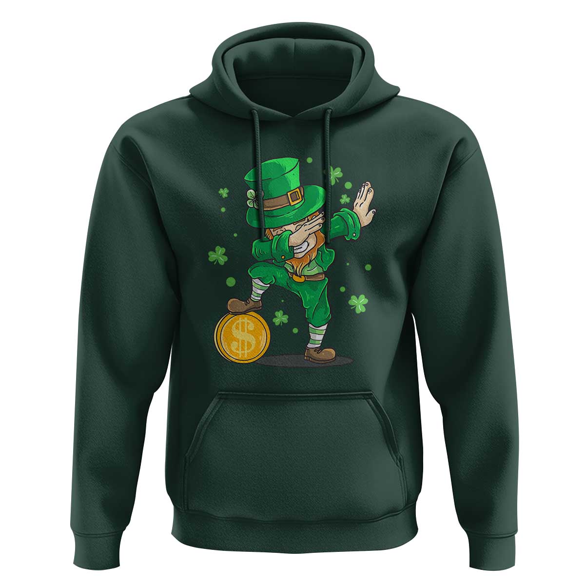 Cute Dabbing Leprechaun Hoodie Funny St Patricks Day
