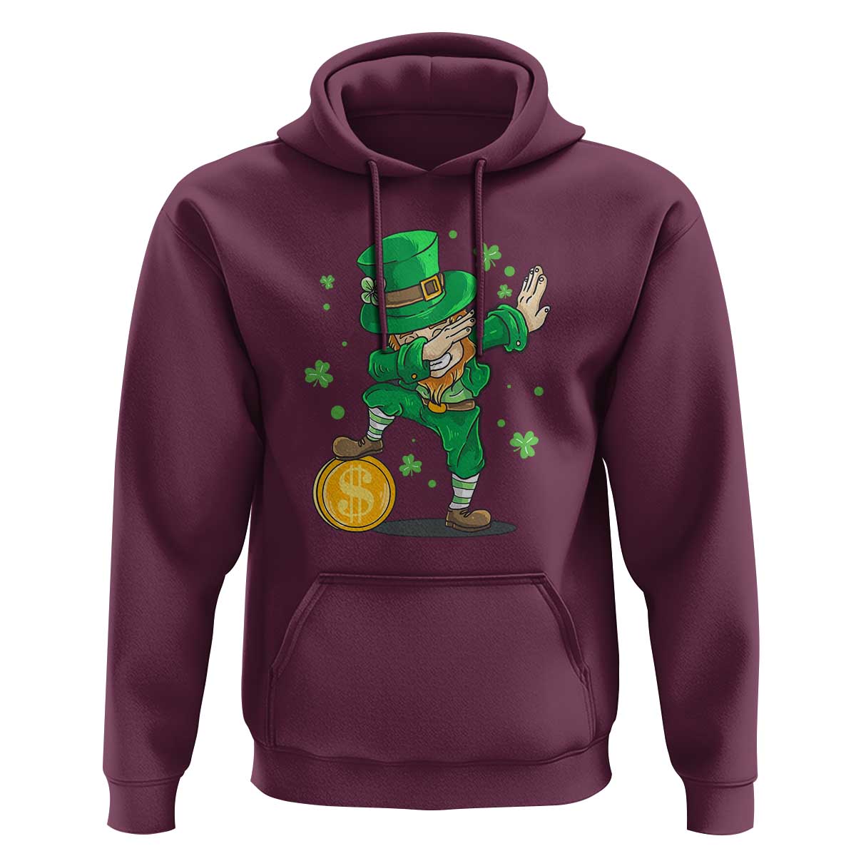 Cute Dabbing Leprechaun Hoodie Funny St Patricks Day