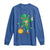 Cute Dabbing Leprechaun Long Sleeve Shirt Funny St Patricks Day