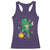 Cute Dabbing Leprechaun Racerback Tank Top Funny St Patricks Day