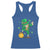 Cute Dabbing Leprechaun Racerback Tank Top Funny St Patricks Day