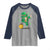 Cute Dabbing Leprechaun Raglan Shirt Funny St Patricks Day