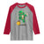 Cute Dabbing Leprechaun Raglan Shirt Funny St Patricks Day