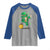 Cute Dabbing Leprechaun Raglan Shirt Funny St Patricks Day