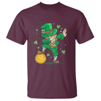 Cute Dabbing Leprechaun T Shirt Funny St Patricks Day