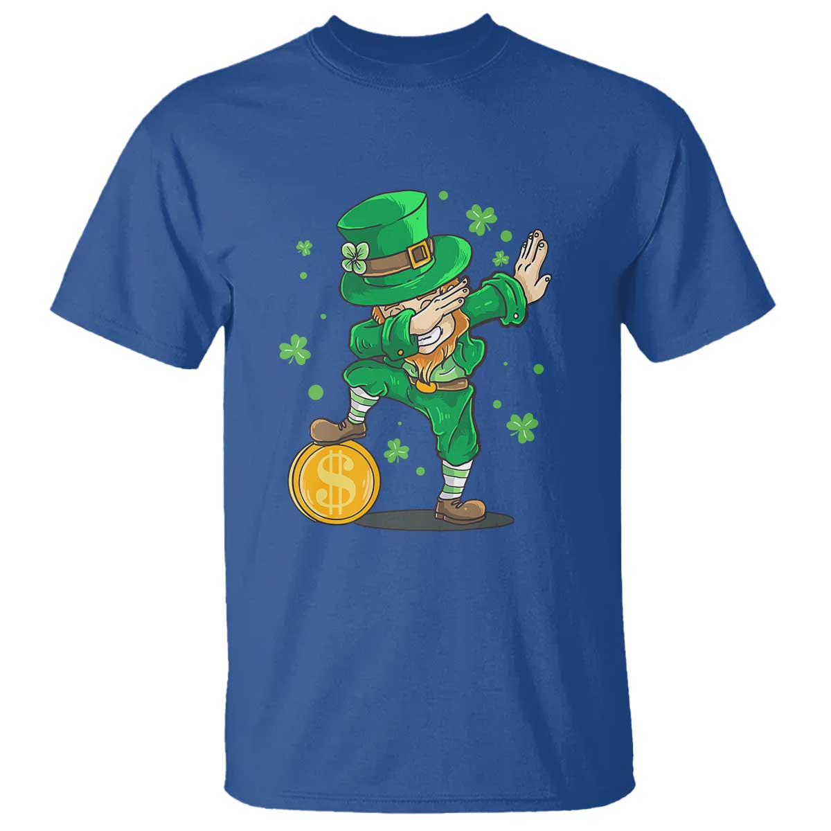 Cute Dabbing Leprechaun T Shirt Funny St Patricks Day