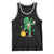 Cute Dabbing Leprechaun Tank Top Funny St Patricks Day