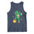 Cute Dabbing Leprechaun Tank Top Funny St Patricks Day
