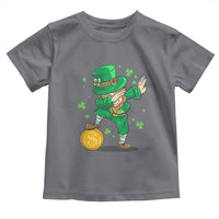 Cute Dabbing Leprechaun Toddler T Shirt Funny St Patricks Day