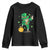 Cute Dabbing Leprechaun Youth Sweatshirt Funny St Patricks Day