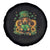 Cute Dachshund Leprechaun Spare Tire Cover Shamrock St. Patrick's Day Dog Lover