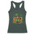 Cute Dachshund Leprechaun Racerback Tank Top Shamrock St. Patrick's Day Dog Lover