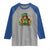 Cute Dachshund Leprechaun Raglan Shirt Shamrock St. Patrick's Day Dog Lover