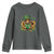 Cute Dachshund Leprechaun Youth Sweatshirt Shamrock St. Patrick's Day Dog Lover