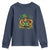 Cute Dachshund Leprechaun Youth Sweatshirt Shamrock St. Patrick's Day Dog Lover