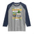 Cute Cat Leperchaun Raglan Shirt I’m Not Kitten Around Catrick's Day St Patricks