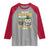 Cute Cat Leperchaun Raglan Shirt I’m Not Kitten Around Catrick's Day St Patricks