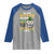 Cute Cat Leperchaun Raglan Shirt I’m Not Kitten Around Catrick's Day St Patricks