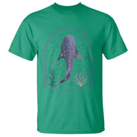 Inspirational Christian Bible Verse Isaiah 43:2 Whale Shark T Shirt When You Go Through Deep Waters I Will Be With You