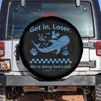 Funny Whale Shark Christian Bible Jonah 1:17 Spare Tire Cover Get In Loser We're Doing God's Will