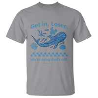 Funny Whale Shark Christian Bible Jonah 1:17 T Shirt Get In Loser We're Doing God's Will