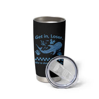 Funny Whale Shark Christian Bible Jonah 1:17 Tumbler Cup Get In Loser We're Doing God's Will