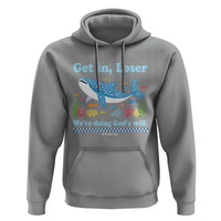 Colorful Whale Shark Christian Bible Jonah 1:17 Hoodie Funny Get In Loser We're Doing God's Will