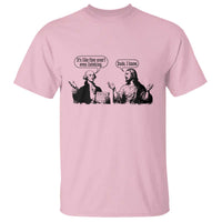 Funny George Washington and Jesus Conversation T Shirt Dude I Know Founding Values and Faith Political Commentary