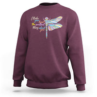 Make Your Heart The Prettiest Thing About You Dragonfly Inspirational Shirt, Dragonfly T-shirt, Dragonfly Lover Gift, Insect Lover Shirt Sweatshirt - Wonder Print Shop