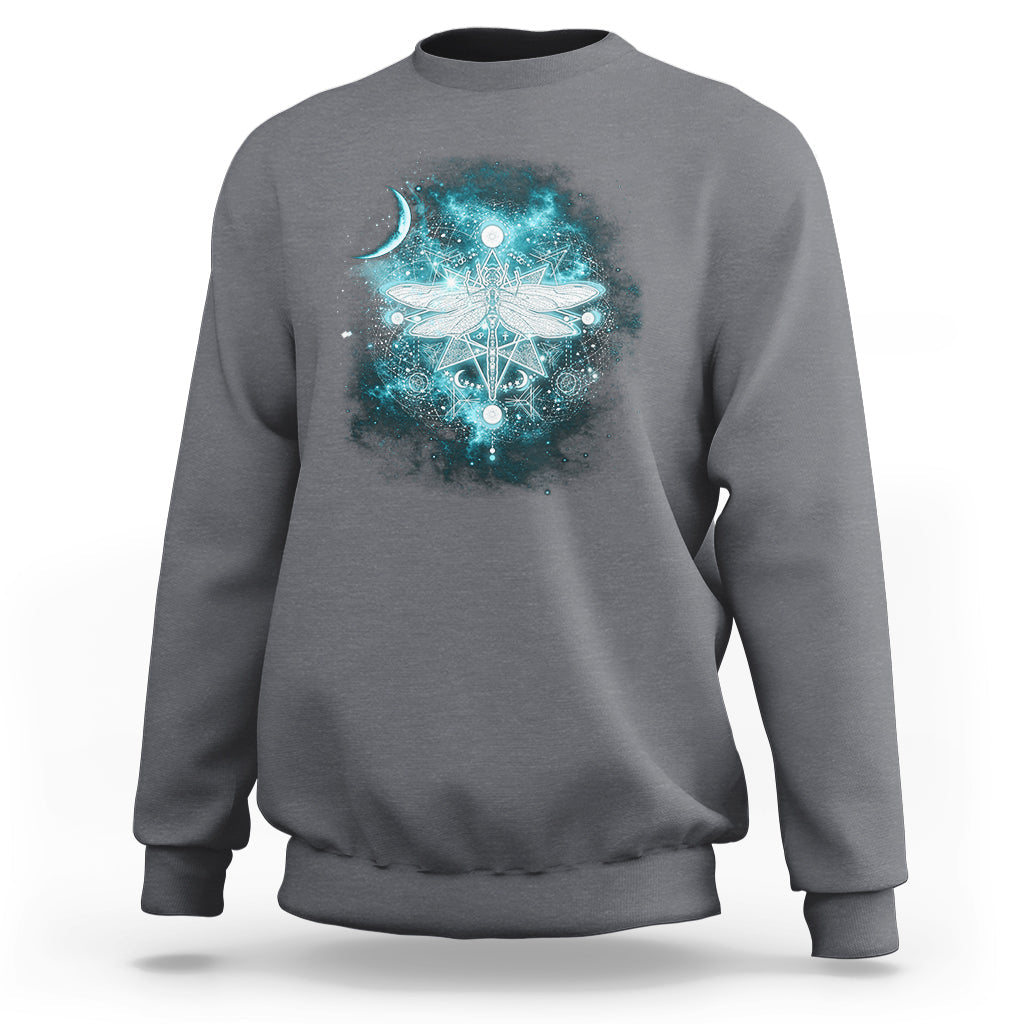 Cosmic Boho Mystic Dragonfly Mystical Night Sky Dragonflies Shirt, Dragonfly T-shirt, Dragonfly Lover Gift, Insect Lover Shirt Sweatshirt - Wonder Print Shop