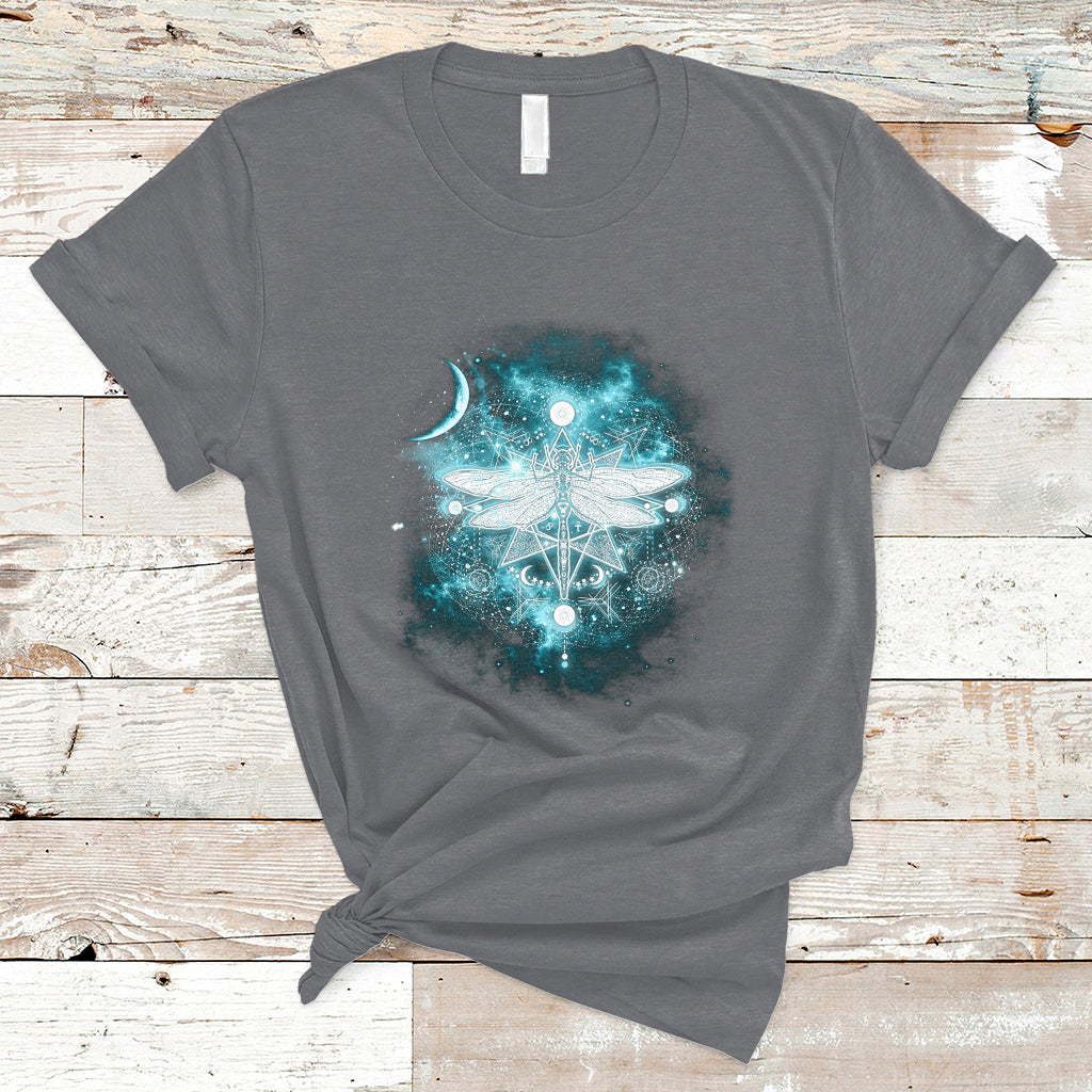 Cosmic Boho Mystic Dragonfly Mystical Night Sky Dragonflies Shirt, Dragonfly T-shirt, Dragonfly Lover Gift, Insect Lover Shirt T Shirt - Wonder Print Shop