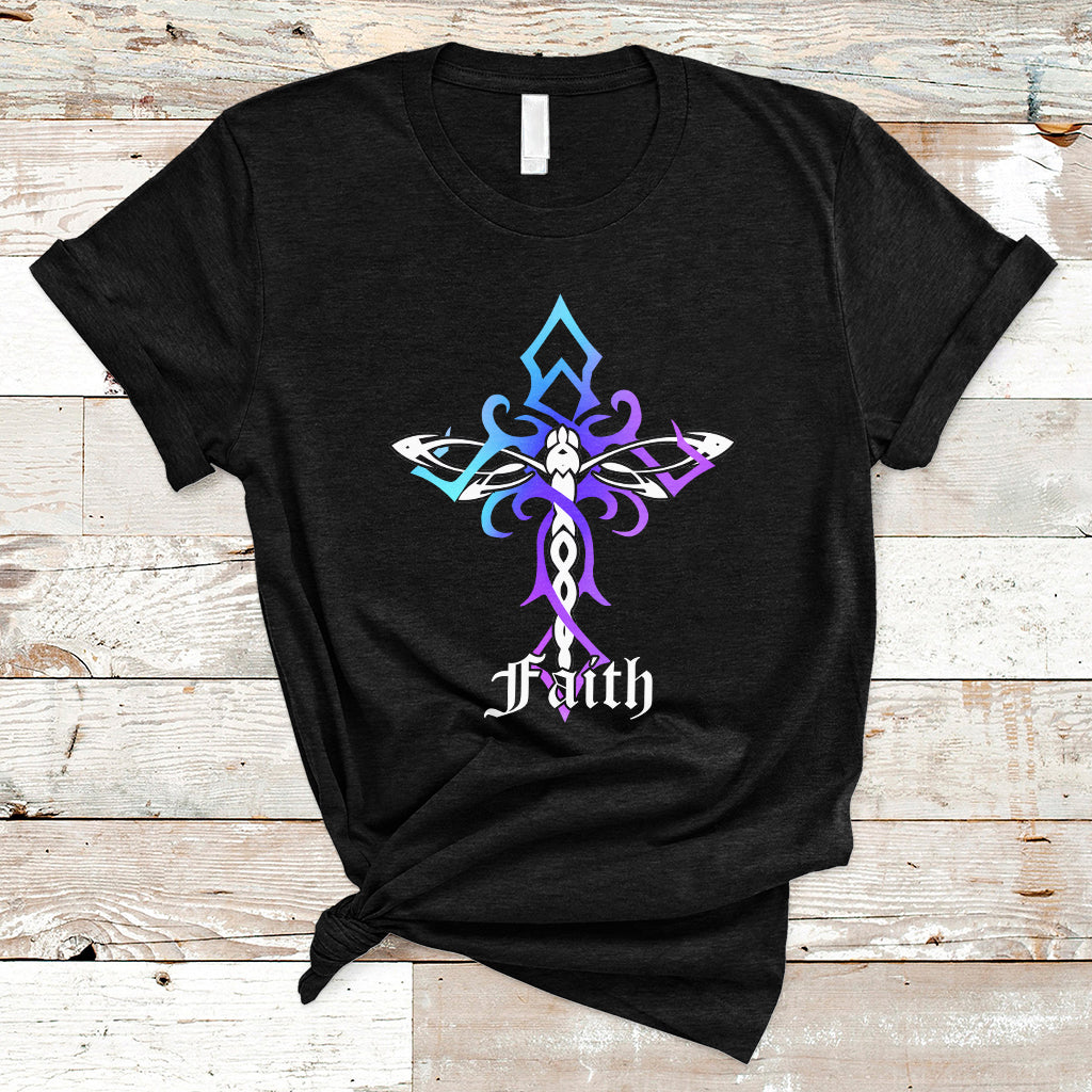 Dragonfly Cross Jesus Faith Christian God Believer Spiritual Religious Shirt, Dragonfly T-shirt, Dragonfly Gift, Insect Lover Shirt, Spiritual Shirt, Nature Lover Gift T Shirt - Wonder Print Shop
