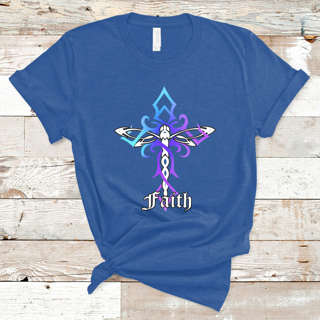 Dragonfly Cross Jesus Faith Christian God Believer Spiritual Religious Shirt, Dragonfly T-shirt, Dragonfly Gift, Insect Lover Shirt, Spiritual Shirt, Nature Lover Gift T Shirt - Wonder Print Shop