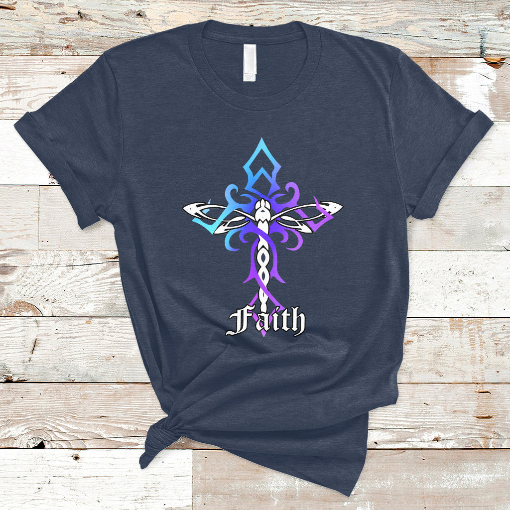 Dragonfly Cross Jesus Faith Christian God Believer Spiritual Religious Shirt, Dragonfly T-shirt, Dragonfly Gift, Insect Lover Shirt, Spiritual Shirt, Nature Lover Gift T Shirt - Wonder Print Shop