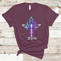 Dragonfly Cross Jesus Faith Christian God Believer Spiritual Religious Shirt, Dragonfly T-shirt, Dragonfly Gift, Insect Lover Shirt, Spiritual Shirt, Nature Lover Gift T Shirt - Wonder Print Shop