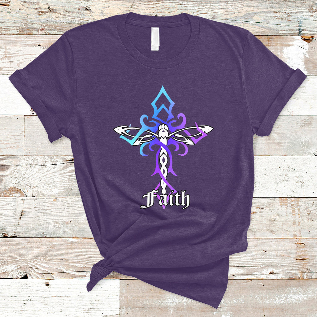 Dragonfly Cross Jesus Faith Christian God Believer Spiritual Religious Shirt, Dragonfly T-shirt, Dragonfly Gift, Insect Lover Shirt, Spiritual Shirt, Nature Lover Gift T Shirt - Wonder Print Shop