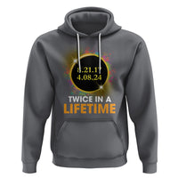 Total Solar Eclipse Hoodie Twice In A Life Time American Totality 2024 2017 - Wonder Print Shop