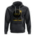 Total Solar Eclipse Bigfoot Hoodie American Totality April 8 2024 Sasquatch Silhouette - Wonder Print Shop