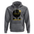 Total Solar Eclipse Bigfoot Hoodie American Totality April 8 2024 Sasquatch Silhouette - Wonder Print Shop