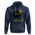 Total Solar Eclipse Bigfoot Hoodie American Totality April 8 2024 Sasquatch Silhouette - Wonder Print Shop