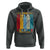 Total Solar Eclipse Hoodie Retro American Totality Tour Map April 8 2024 - Wonder Print Shop