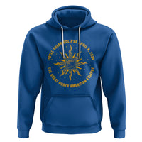 Celestial Total Solar Eclipse Hoodie April 8 2024 The Great North American Eclipse - Wonder Print Shop