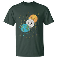 Funny Total Solar Eclipse T Shirt Cute Earth Moon Sun American Totality April 8 2024 - Wonder Print Shop