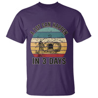Religious Easter T Shirt A Lot Can Happen In 3 Days Christian Jesus - Wonder Print Shop