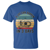 Religious Easter T Shirt A Lot Can Happen In 3 Days Christian Jesus - Wonder Print Shop