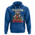 Funny Raccoon Hoodie Feeling Berry Good Eating Strawberries - Wonder Print Shop