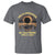 Total Solar Eclipse T Shirt Hello Darkness My Old Friend April 8 2024 American Totality - Wonder Print Shop