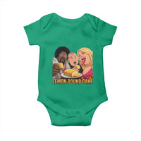 Funny Lemon Pound Cake Meme Baby Onesie Retro Edgy Music Humor Gift for Party Lovers