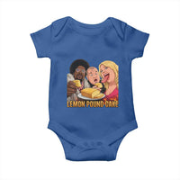 Funny Lemon Pound Cake Meme Baby Onesie Retro Edgy Music Humor Gift for Party Lovers